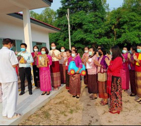 งานทำบุญขึ้นอาคารศูนย์พัฒนาเด็กเล็กตำบลรอบเมือง
