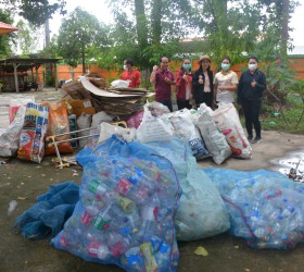 กองทุนคัดแยกขยะ สะสมเงินทอง คุ้มครองสุขภาพ ในเขตพื้นที่ตำบลรอบเมือง 22-23 กันยายน 2565