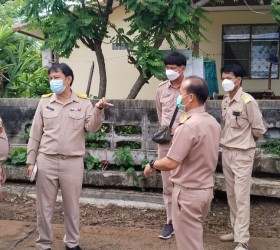 ลงพื้นที่ติดตามการแก้ไขปัญหาการระบายน้ำที่ท่วมขังถนนทางเข้าหมู่บ้าน บ้านเรือนประชาชน หมู่ที่ 19 - วันที่ 3 กรกฎาคม พ.ศ.2566 