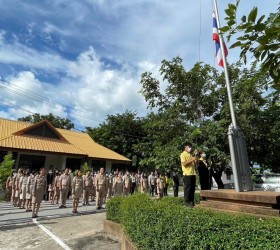 โครงการเทิดทูนสถาบันชาติ ศาสนา และพระมหากษัตริย์ ถวายสัตย์ปฏิญาณตนเป็นราชการที่ดี  และไม่ยุ่งเกี่ยวกับยาเสพติด - 2 ตุลาคม พ.ศ.2566