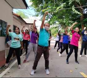 กิจกรรมขยับกาย สบายชีวิด้วยวิธีเต้นแอโรบิค - 4 ตุลาคม พ.ศ. 2566 เวลา 15.00 น.