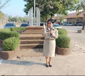 กิจกรรมโครงการ "เข้าแถวเคารพธงชาติ สร้างความจงรักภักดีต่อสถาบันชาติ ศาสนา พระมหากษัตริย์ ประจำปี 2567