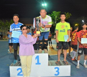 การปิดโครงการแข่งขันกีฬาต้านภัยยาเสพติด ประจำปี 2567 ณ สนามกีฬา องค์การบริหารส่วนตำบลรอบเมือง